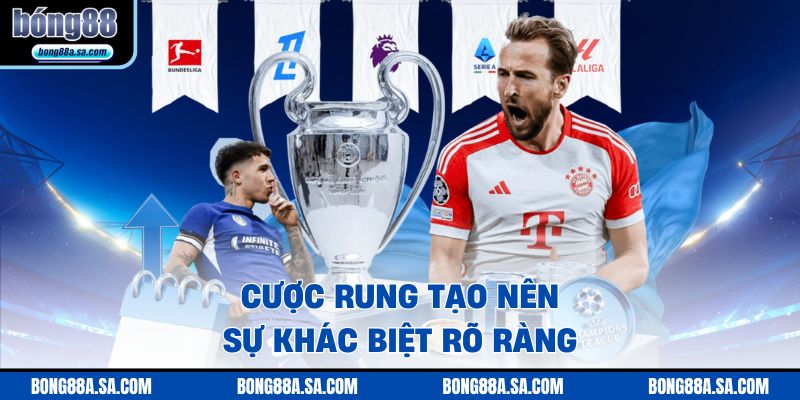Cược rung tạo nên sự khác biệt rõ ràng